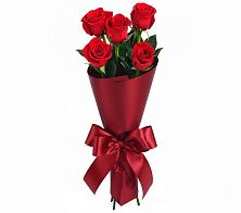 Букет 5 Красных роз Эдлесс Лав в Красном Пахаре
