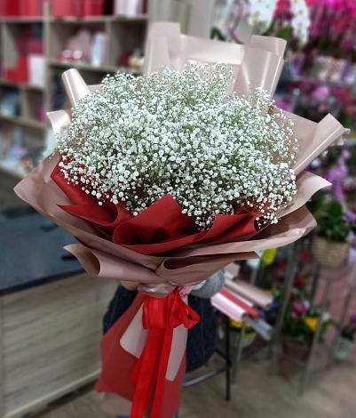 Букет цветов из: Гипсофила в Красном Пахаре