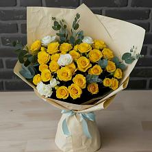 Букет цветов из:  Розы в Красном Пахаре