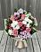 Букет цветов из: Альстромерии, Гвоздики, Розы и Хризантемы в Красном Пахаре