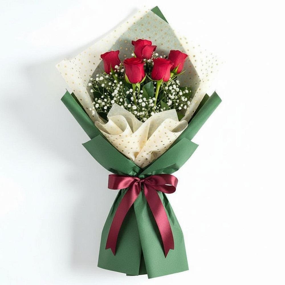 Букет цветов из: Розы в Красном Пахаре