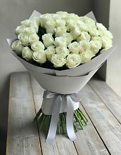 Букет 35 Белых роз в Красном Пахаре