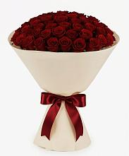 Букет 101 Бордовая роза Блэк Бакарра в Красном Пахаре