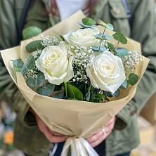 Букет Нежные грёзы в Красном Пахаре Букет цветов из: Розы в Красном Пахаре