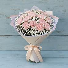 Букет цветов из:  Гвоздики в Красном Пахаре