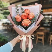 Букет цветов из:  Розы в Красном Пахаре