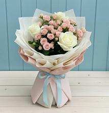 Букет цветов из:  Розы в Красном Пахаре