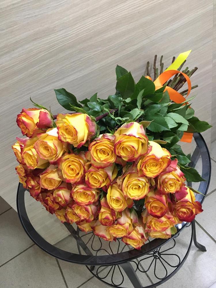 Букет Желтые розы в Красном Пахаре