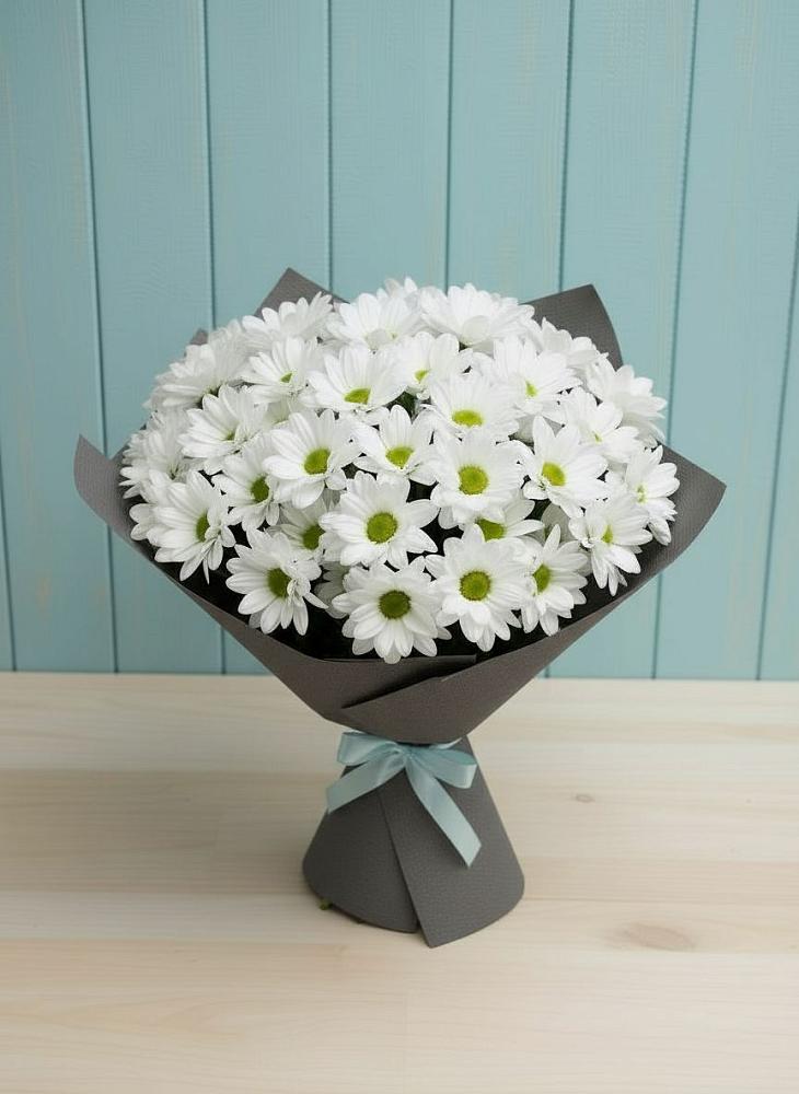 Букет цветов из: Хризантемы в Красном Пахаре