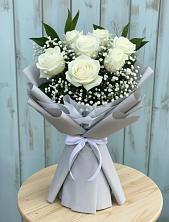 Букет цветов из:  Розы в Красном Пахаре