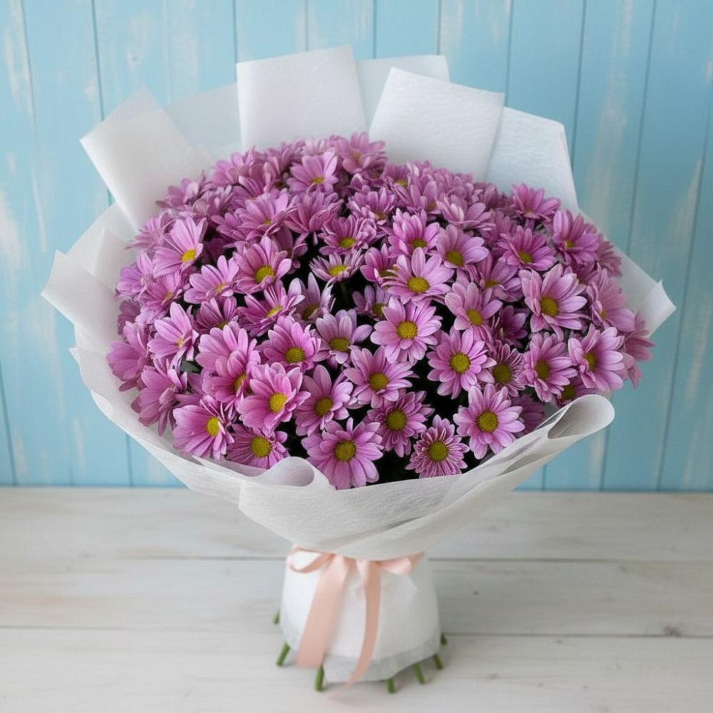 Букет цветов из: Хризантемы в Красном Пахаре