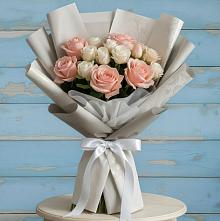 Букет цветов из:  Розы в Красном Пахаре