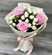 Букет цветов из:  Розы в Красном Пахаре
