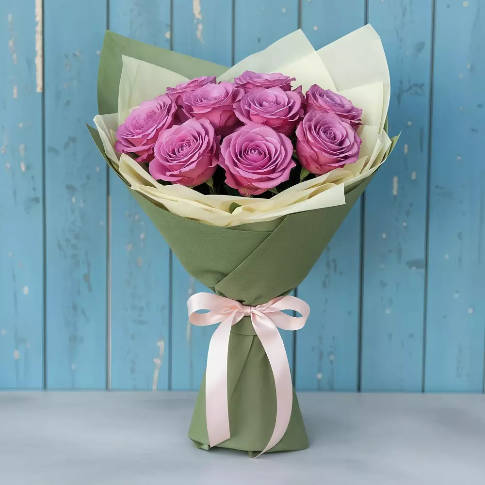 Букет Розы Фёрст Леди в Красном Пахаре