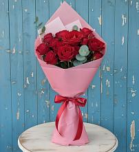 Букет цветов из:  Розы в Красном Пахаре