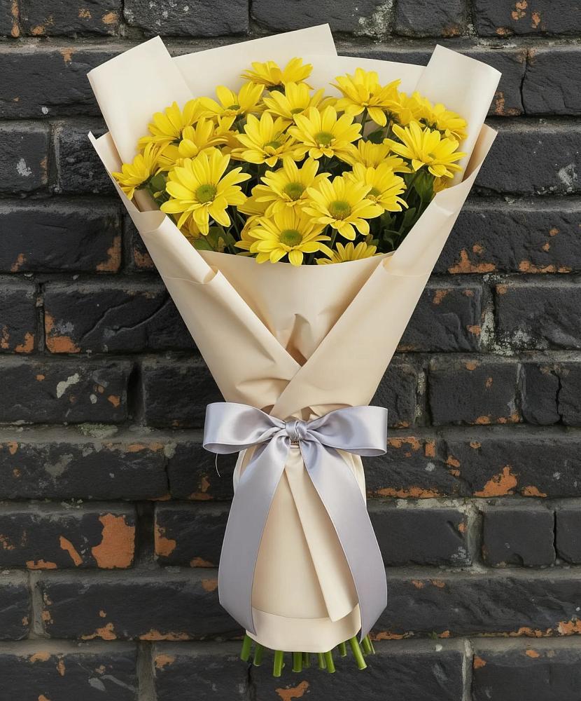Букет цветов из: Хризантемы в Красном Пахаре