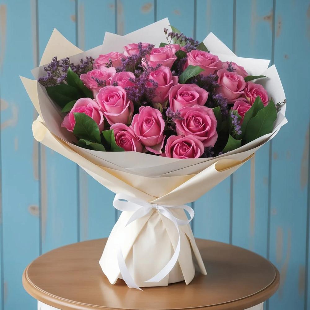 Букет цветов из: Розы в Красном Пахаре