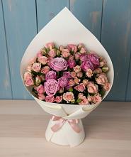 Букет цветов из:  Розы #REPLACE_PRED# Красном Пахаре